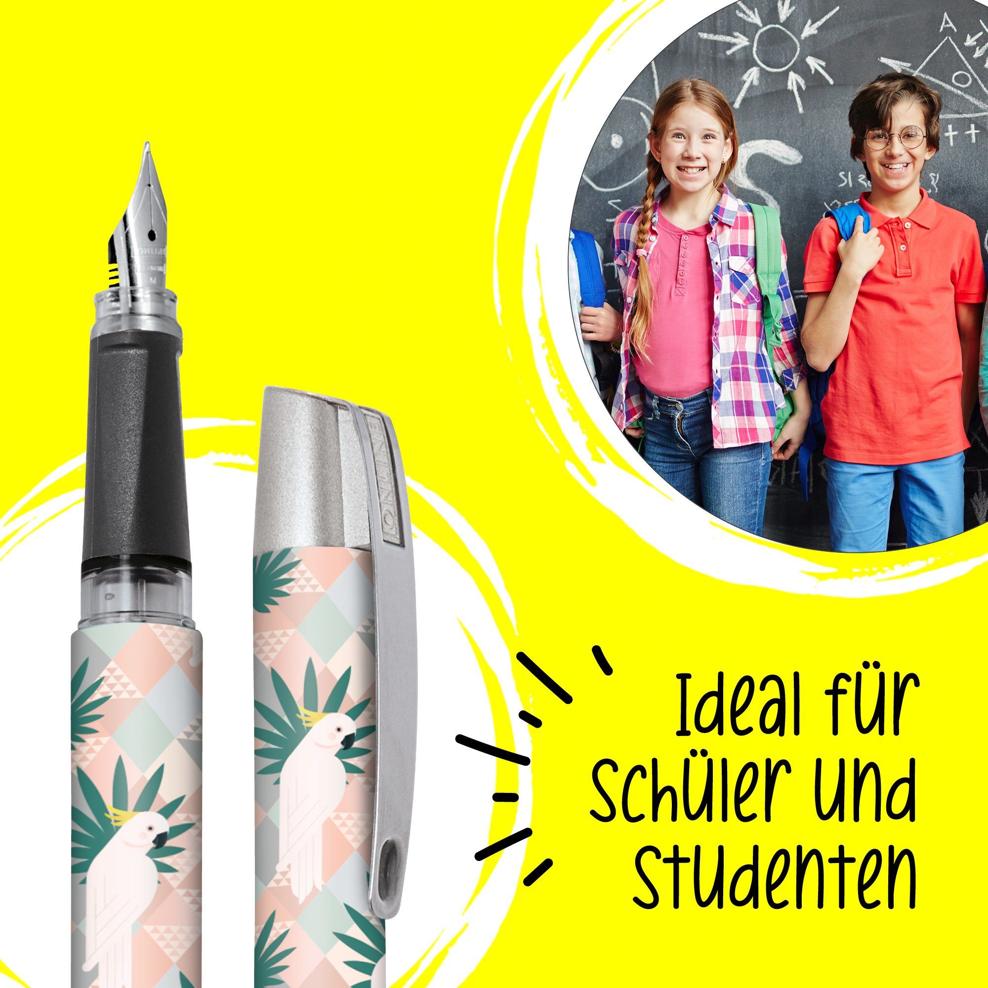 Schule, Deutschland Pen ergonomisch, für Füller die Papageien Online Füllhalter, ideal in Campus hergestellt