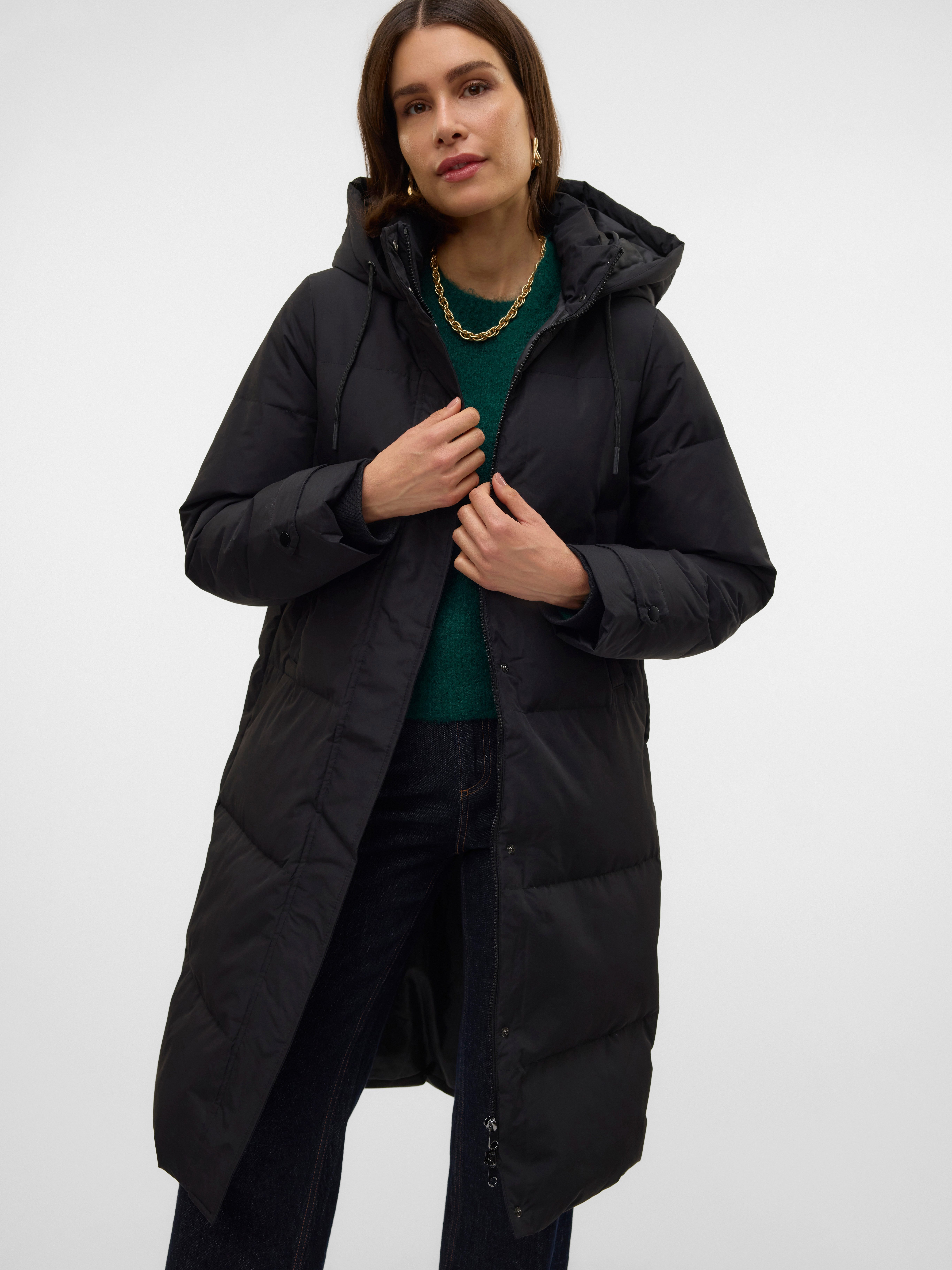 Vero Moda Steppmantel VMLEONIEANNE LONG DOWN günstig online kaufen