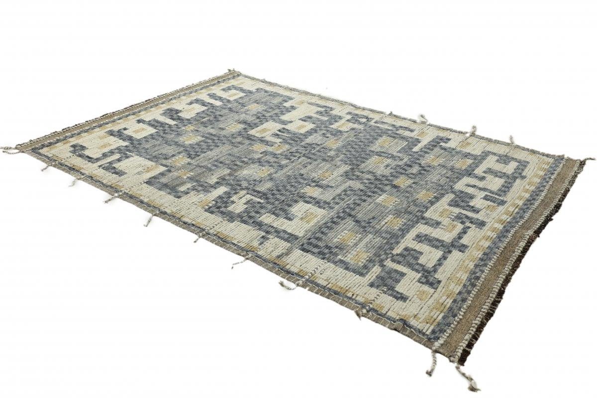 Berber Maroccan 25 Nain Handgeknüpfter mm Design Orientteppich Trading, Moderner rechteckig, 188x266 Orientteppich, Höhe: