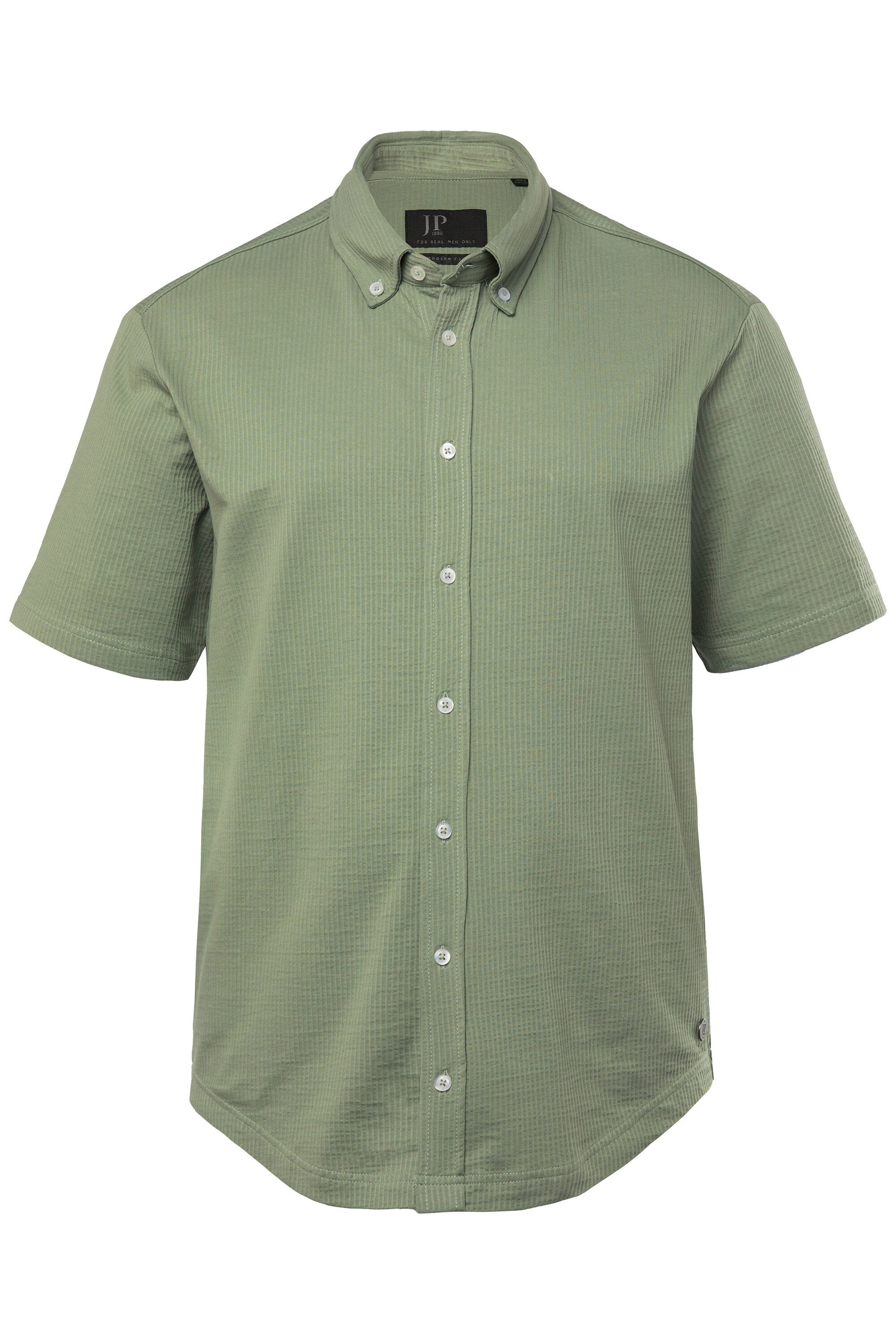 JP1880 Kurzarmhemd JP1880 Seersucker-Hemd Jersey-Qualität Halbarm günstig online kaufen