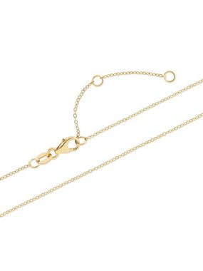 GUIA Collier GUIA Damen-Kette 585er Gelbgold 1 Diamant