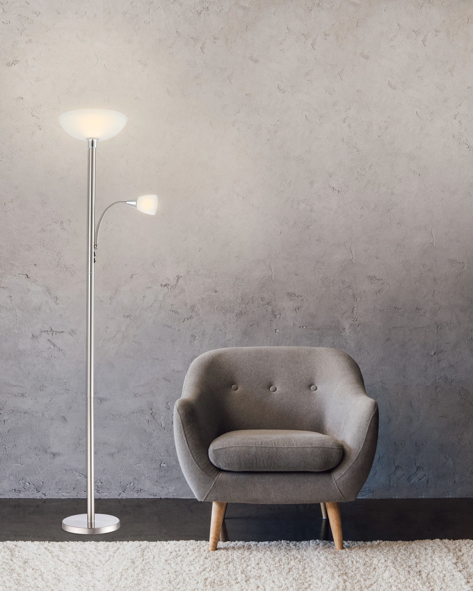 GLOBO LIGHTING Stehlampe BLADE, LED wechselbar, günstig online kaufen