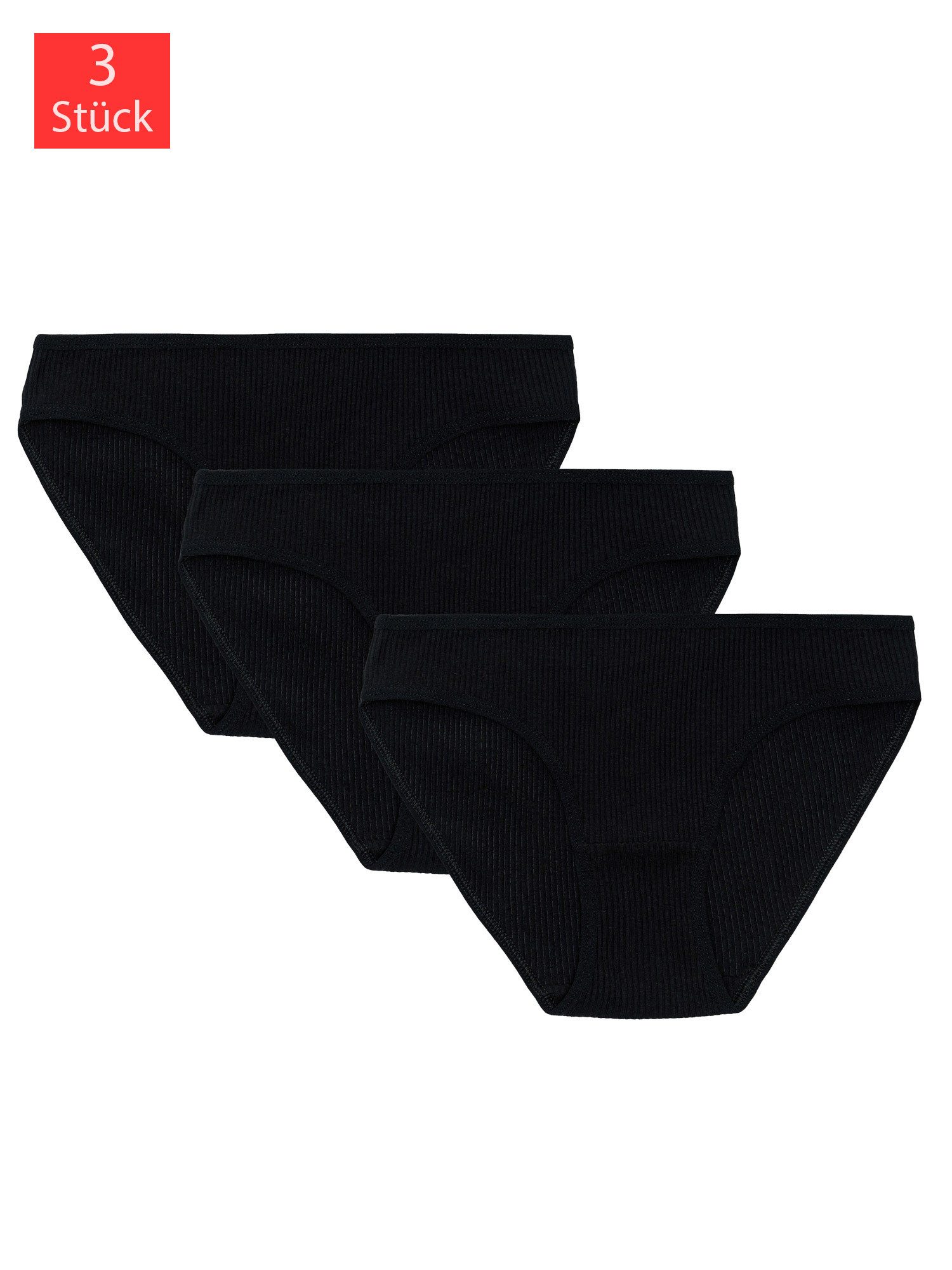 Tazzio Slip 3er-Pack Damen Slip F941 (Packung, 3-St) Nahtlose Verarbeitung günstig online kaufen