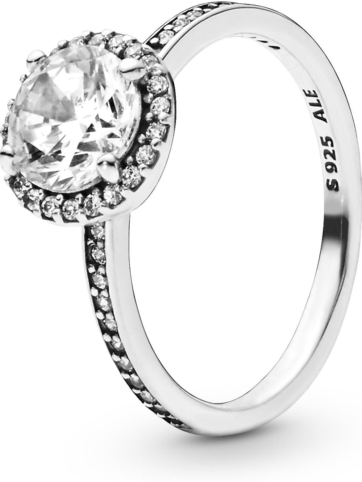 Pandora Fingerring Pandora Quadratischer Funkelnder Strahlenkranz Ring 1962 günstig online kaufen