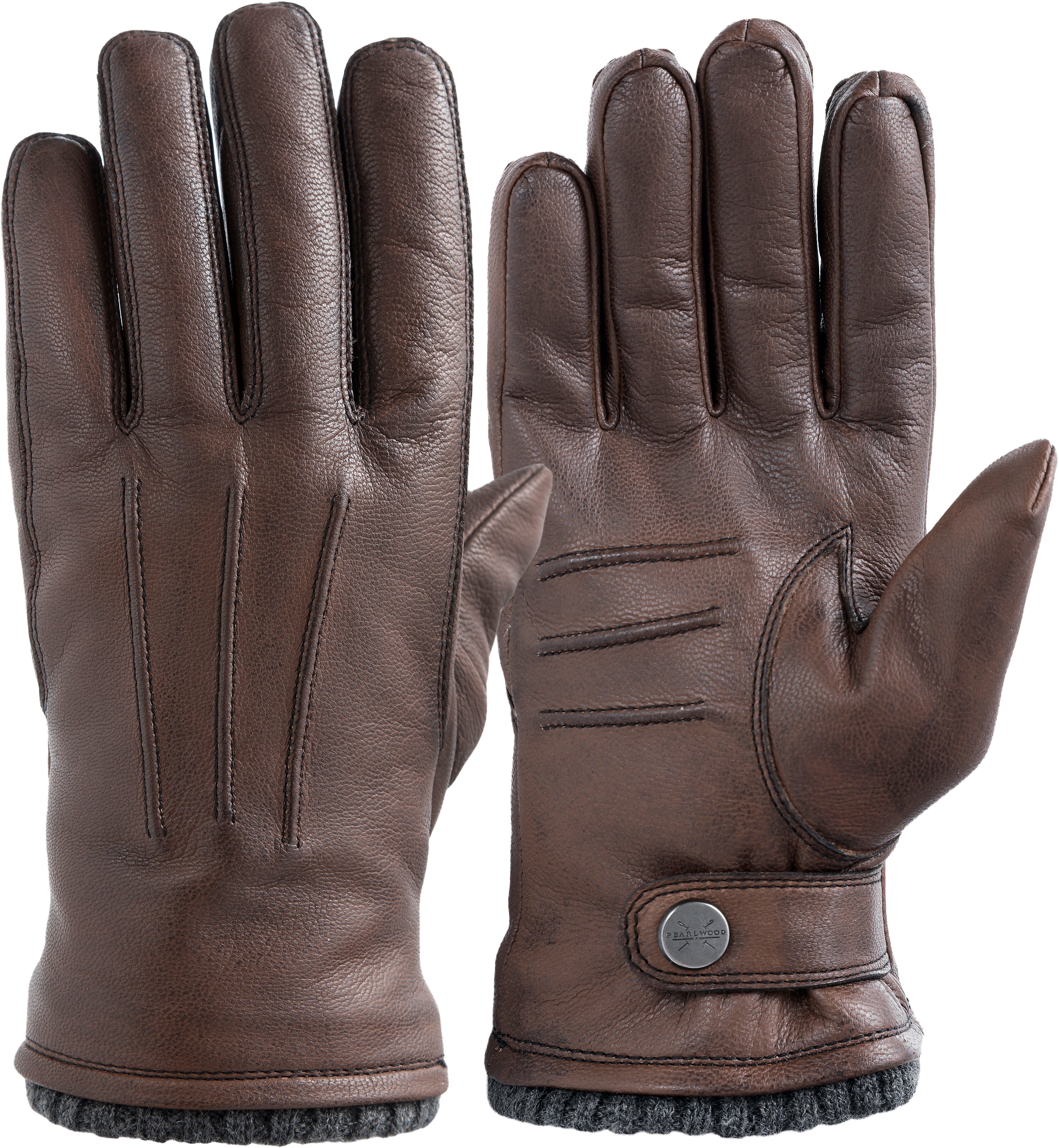 PEARLWOOD Lederhandschuhe Newton leichte Vintage Optik durch Waxfinish günstig online kaufen