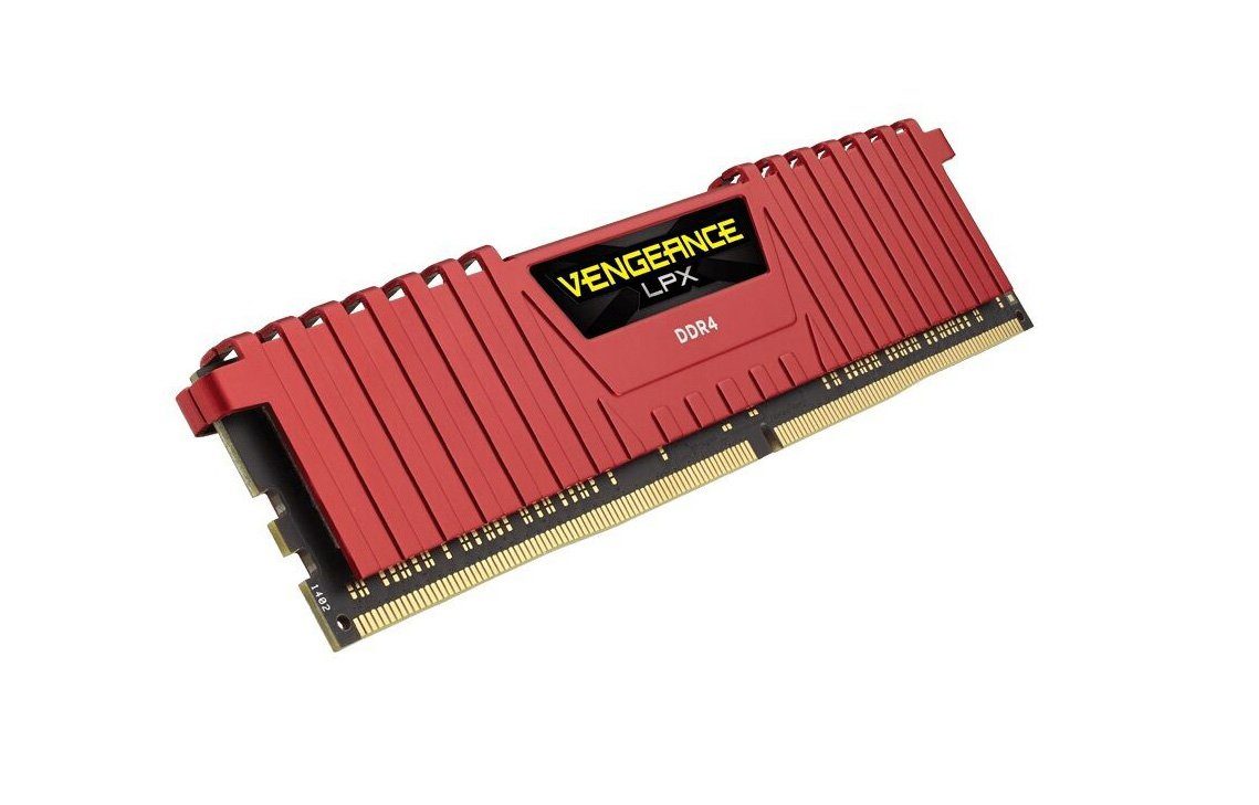 LPX Corsair DDR4 - 16 Corsair x 8 GB rot GB: PC-Arbeitsspeicher - 2 Vengeance