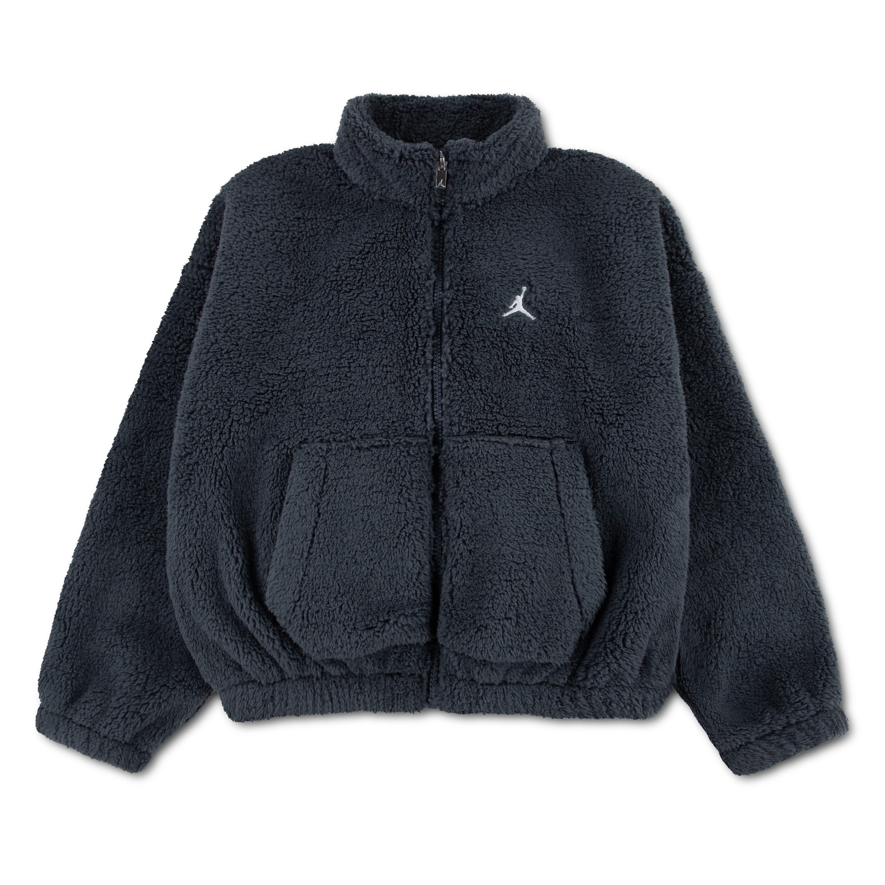 Jordan Plüschjacke JDG SHES THE COLDEST FULL ZIP mit Teddyfleece, wasserabweisend, windabweisend, atmungsaktiv, Langarm