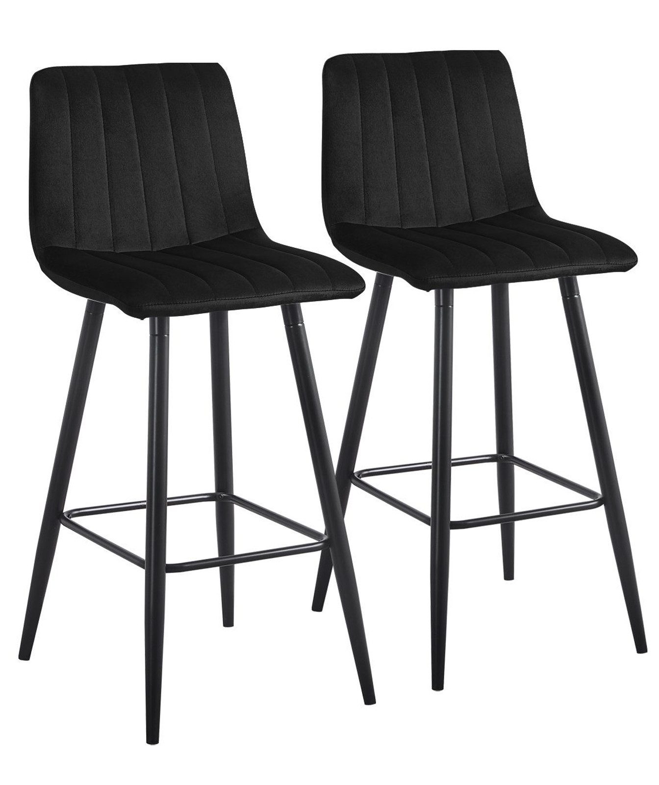 Ofcasa Barhocker Samt Barstuhl (2er Set), günstig online kaufen