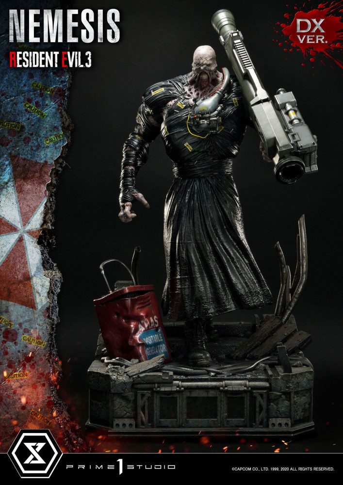 Actionfigur Resident Evil 3 Statue 1/4 Nemesis Deluxe Version 92 cm