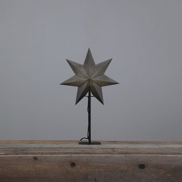STAR TRADING LED Dekolicht Ozen, Star Trading Weihnachtsstern beleuchtet stehend Fensterstern mit Bel