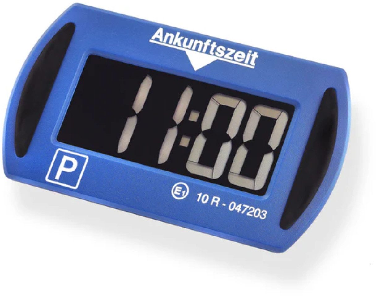 NeedIt elektronische Parkscheibe Park Mini Blau