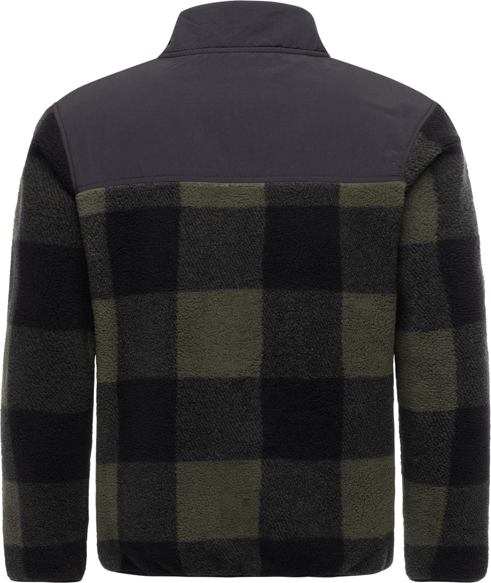 Ragwear Plüschjacke Cherior Kuschelig weiche Herren Fleecejacke