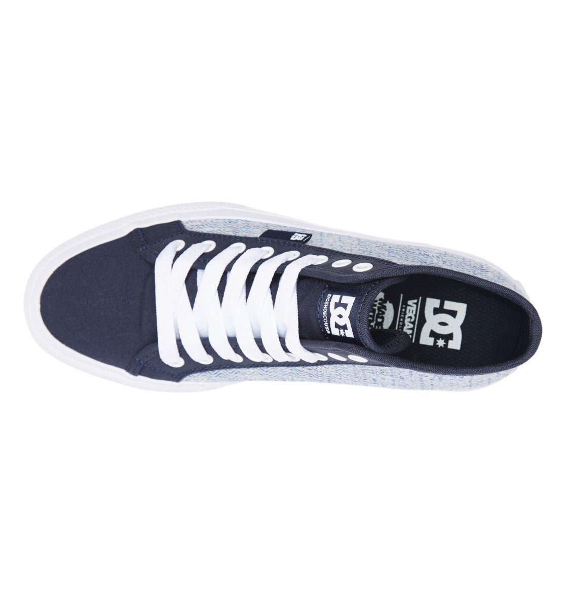 Manual DC Shoes Sneaker Blue/White