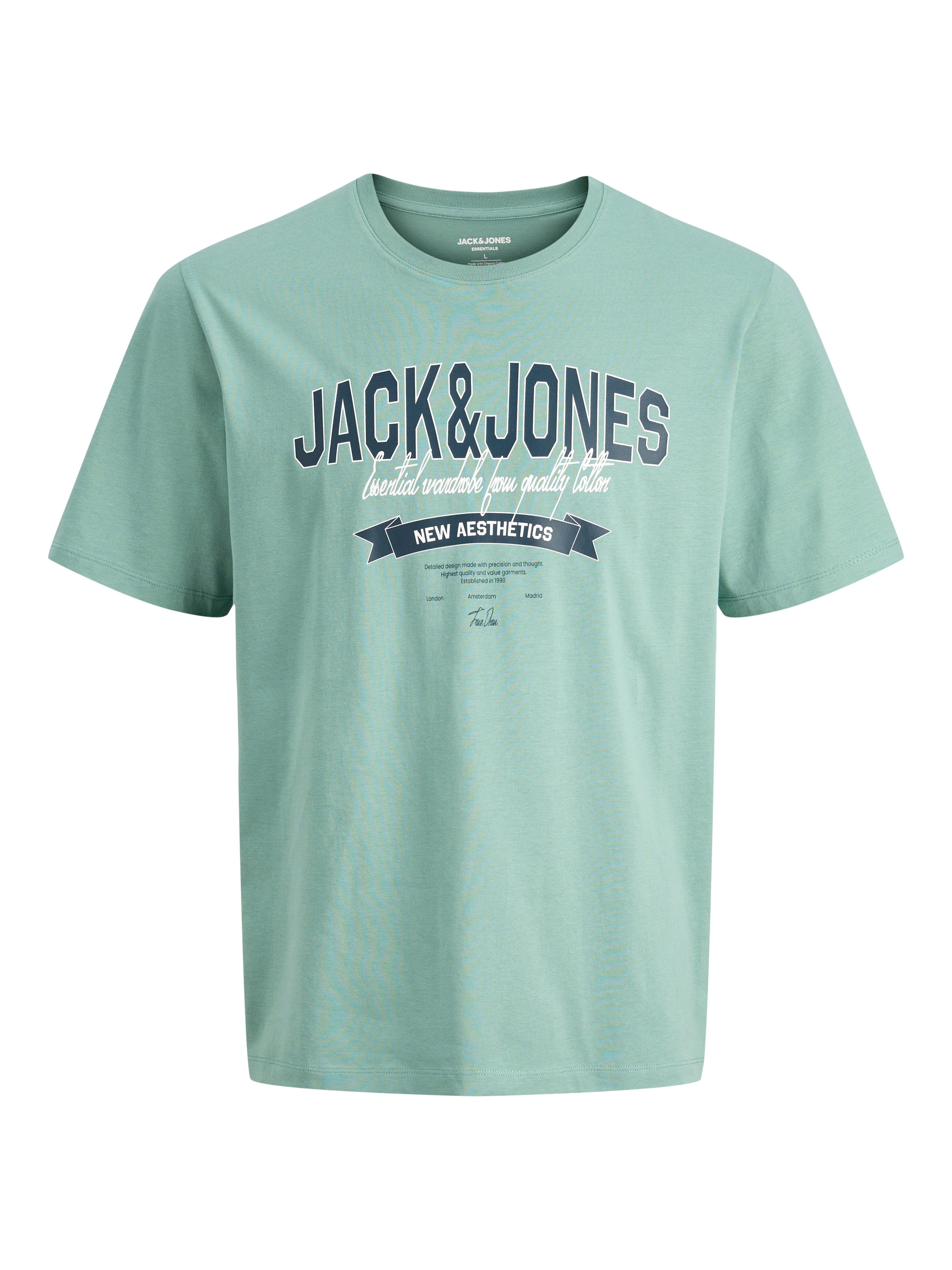 Jack & Jones PlusSize Rundhalsshirt JJELOGO TEE SS O-NECK 2 COL SS26 SN PLS günstig online kaufen