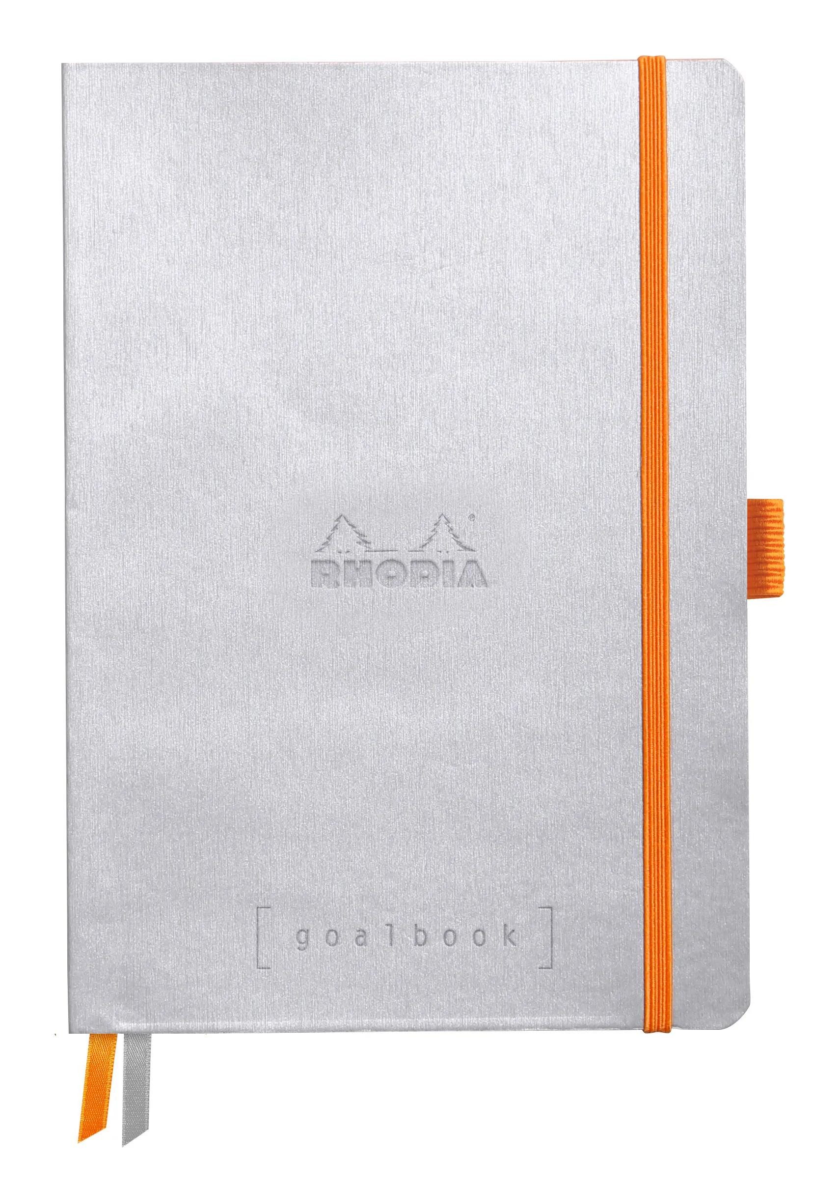 Rhodia Notizheft Goalbook A5 120 Bl elfenbein 90g, Dot/punktkariert Silber 117741C, Rhodia, Blöcke, Hefte und Ноутбуки