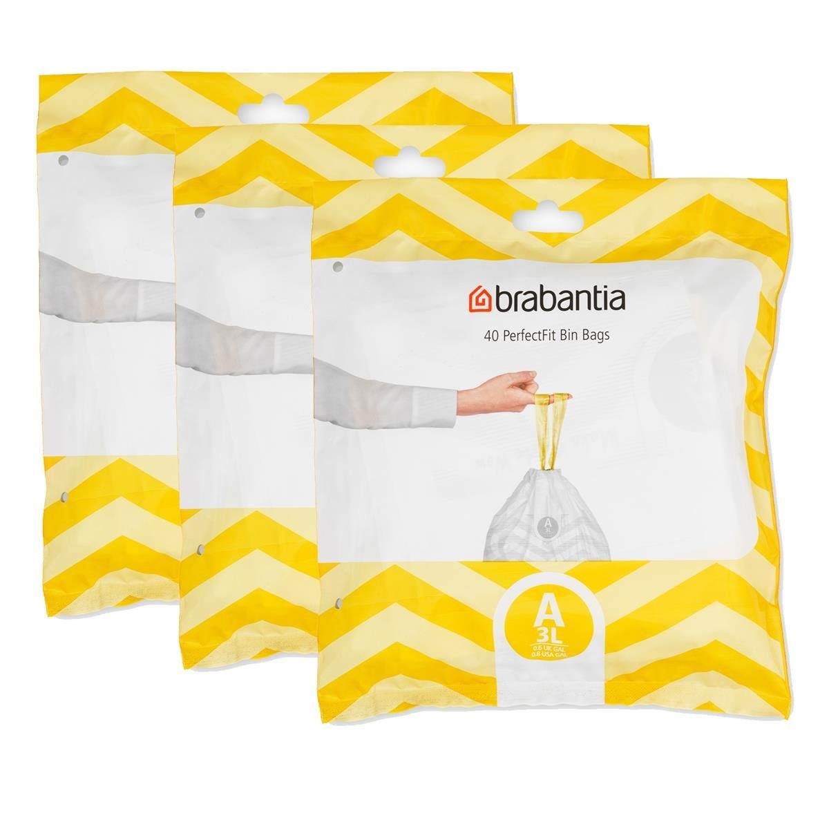 Brabantia Мусорные урны Brabantia PerfectFit Мусорные урны 3L (A) 40 Beutel - Мусорные урныbeutel (3e