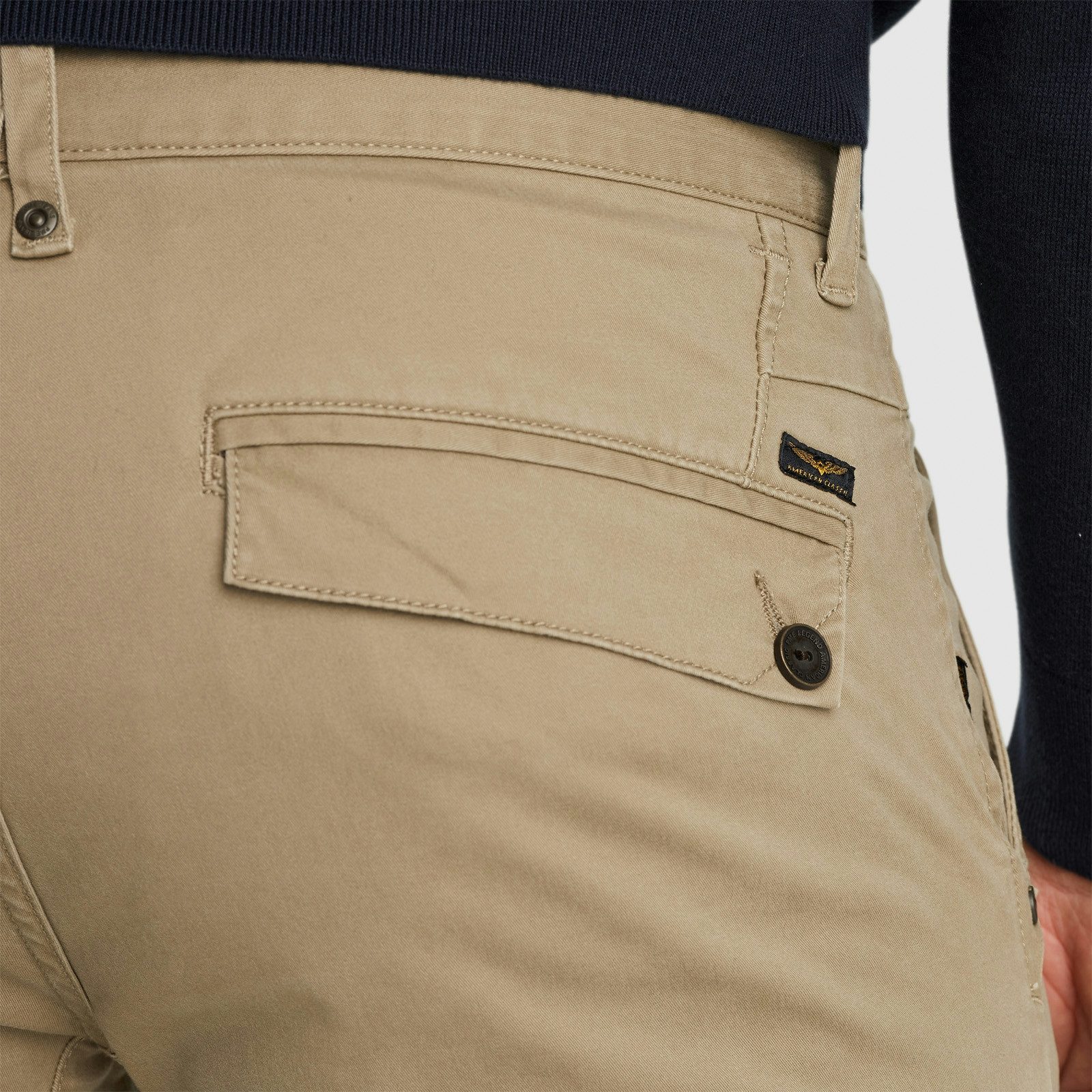 PME LEGEND Chinohose TWIN WASP CHINO LEFT HAND STRETCH TWILL mit Taschen – Bild 4 von 5
