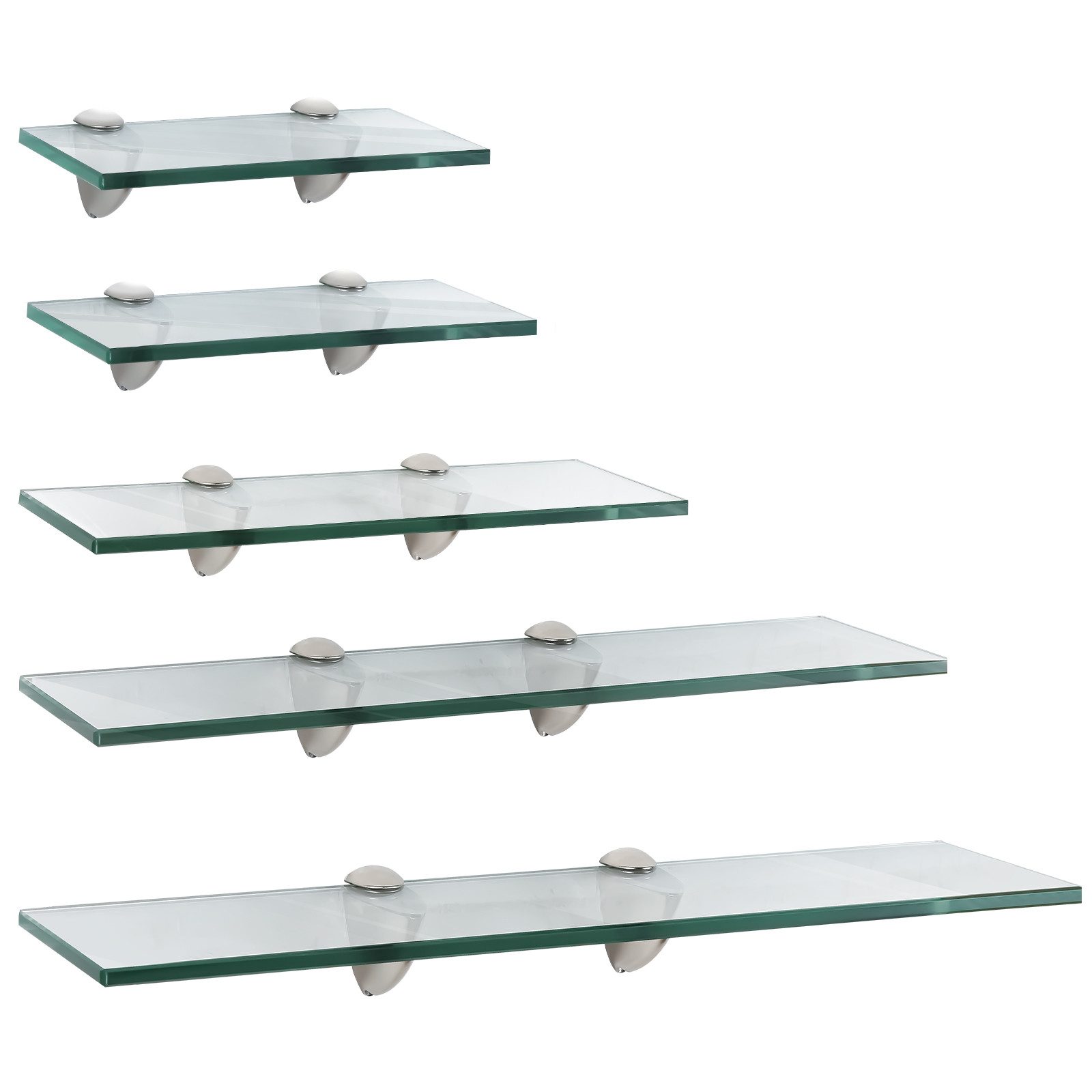 Clanmacy Wandregal Glasregal mit Halterung 30*10CM günstig online kaufen