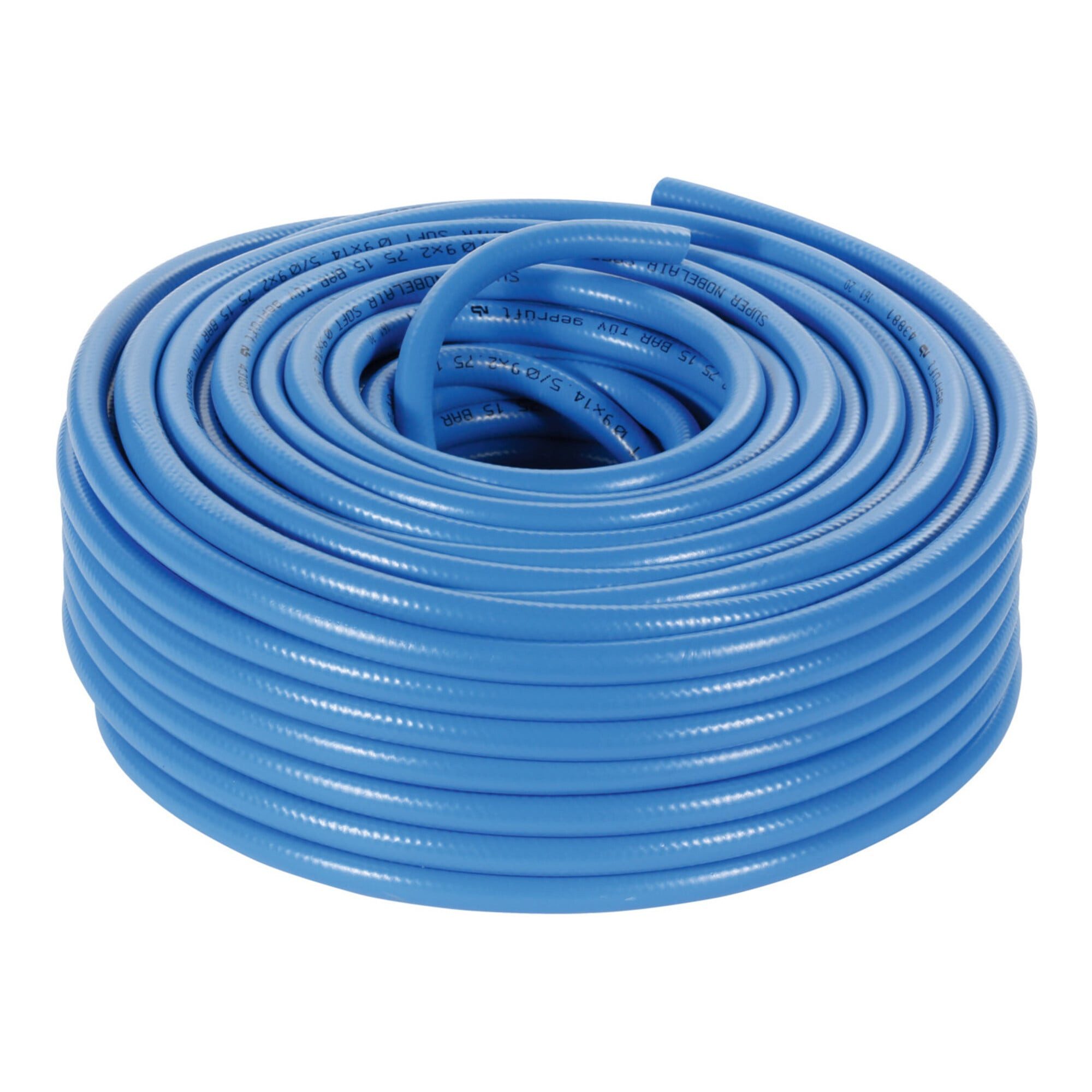 Tricoflex Gartenschlauch Tricoflex Gewebeschlauch blau, Soft, PVC, Länge 50 m, Schlauch Innen-⌀