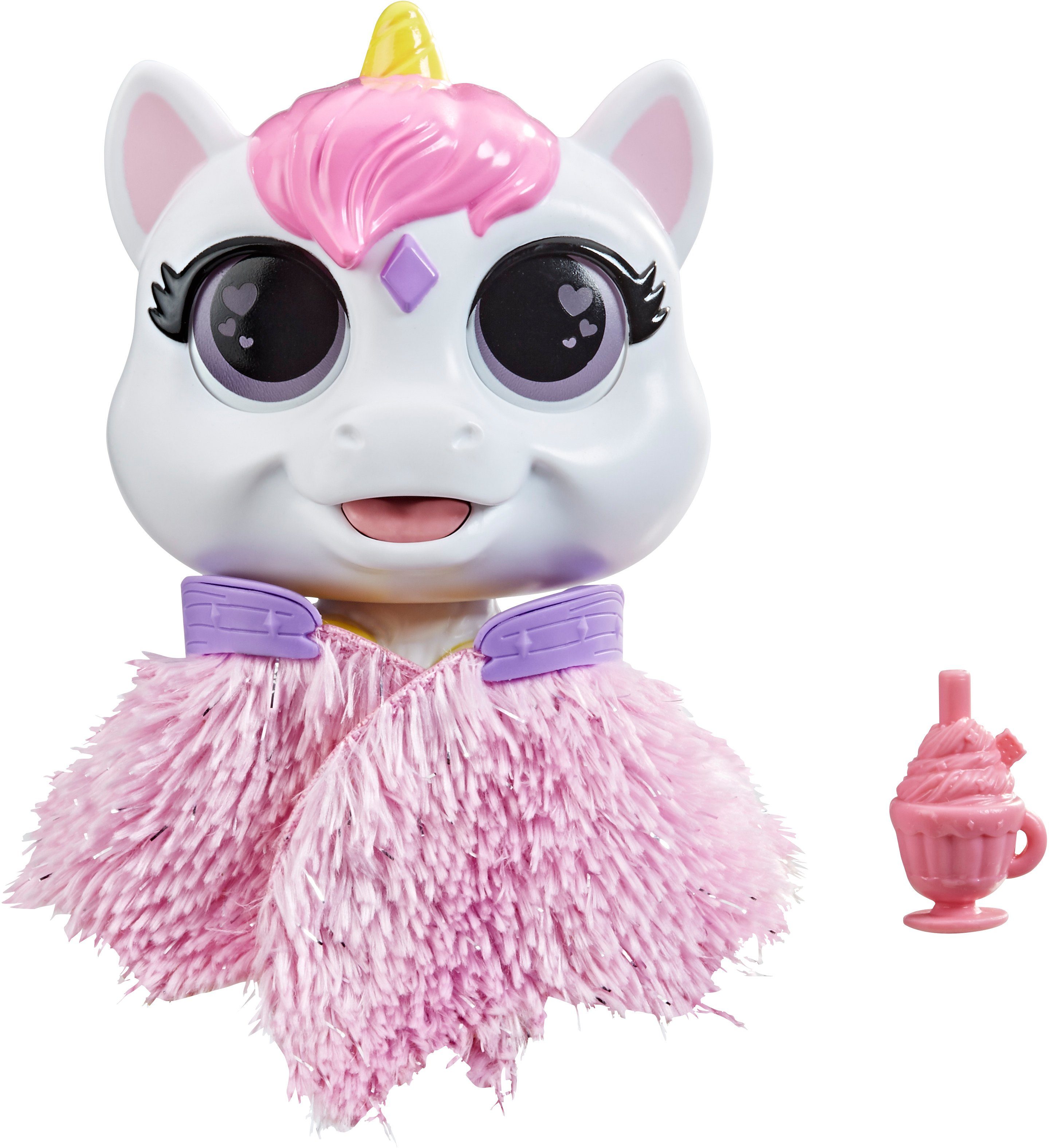 Image of Hasbro furReal Fantastisches Tierchen "Airina, das Einhorn", rosa