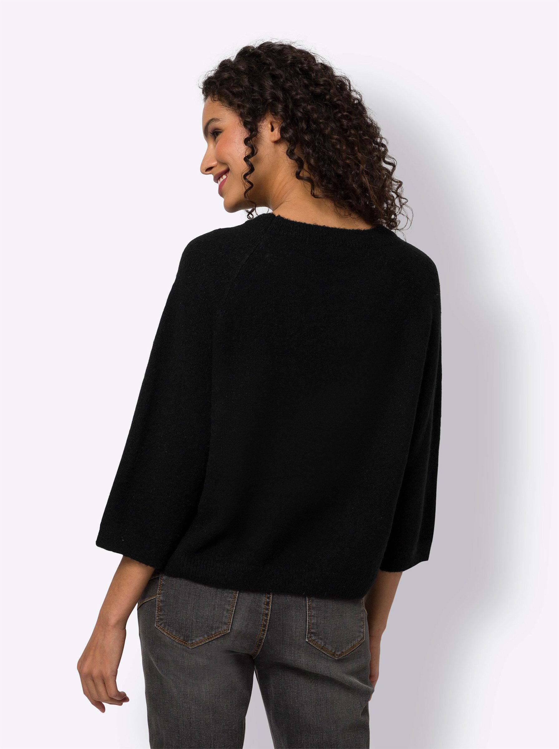 heine Strickpullover 3/4 Arm-Pullover günstig online kaufen