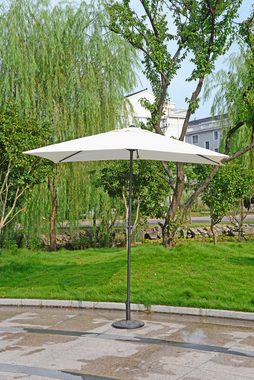 Garden Pleasure Sonnenschirm, LxB: 250x145 cm, Sonnenschirm, 250 ×145 cm