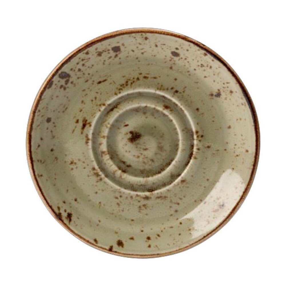 STEELITE Untertasse Kombi-Untere 16,5cm zu 45,5/34cl 1131 Craft Green, (1 St), Kombi-Untere, Ø16,5cm, Vitro-Porzellan, grün