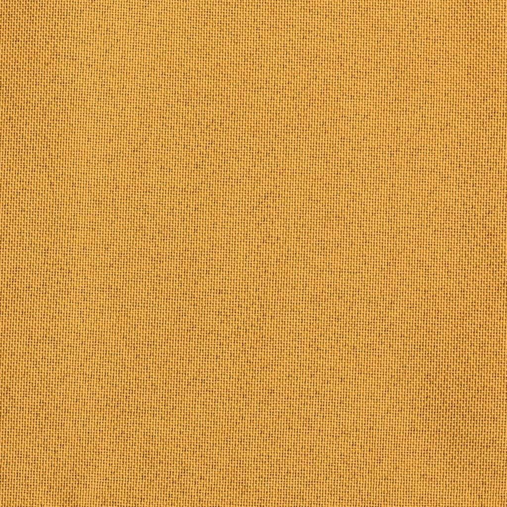 Vorhang Verdunkelungsvorhänge Ösen Leinenoptik 2 furnicato, 140x225 Gelb (2 cm, Stk. St)