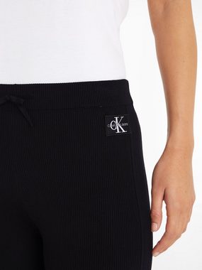 Calvin Klein Jeans Jerseyhose BADGE STRAIGHT KNITTED PANTS
