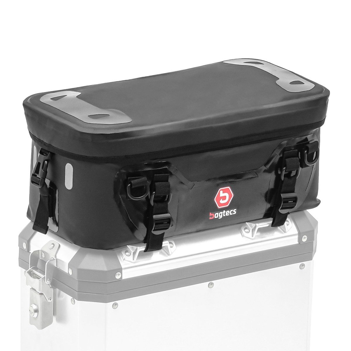 Bagtecs Reisetasche 2x Zusatztasche für Alukoffer + Koffer Innentasche 2x 32 Liter Innenta