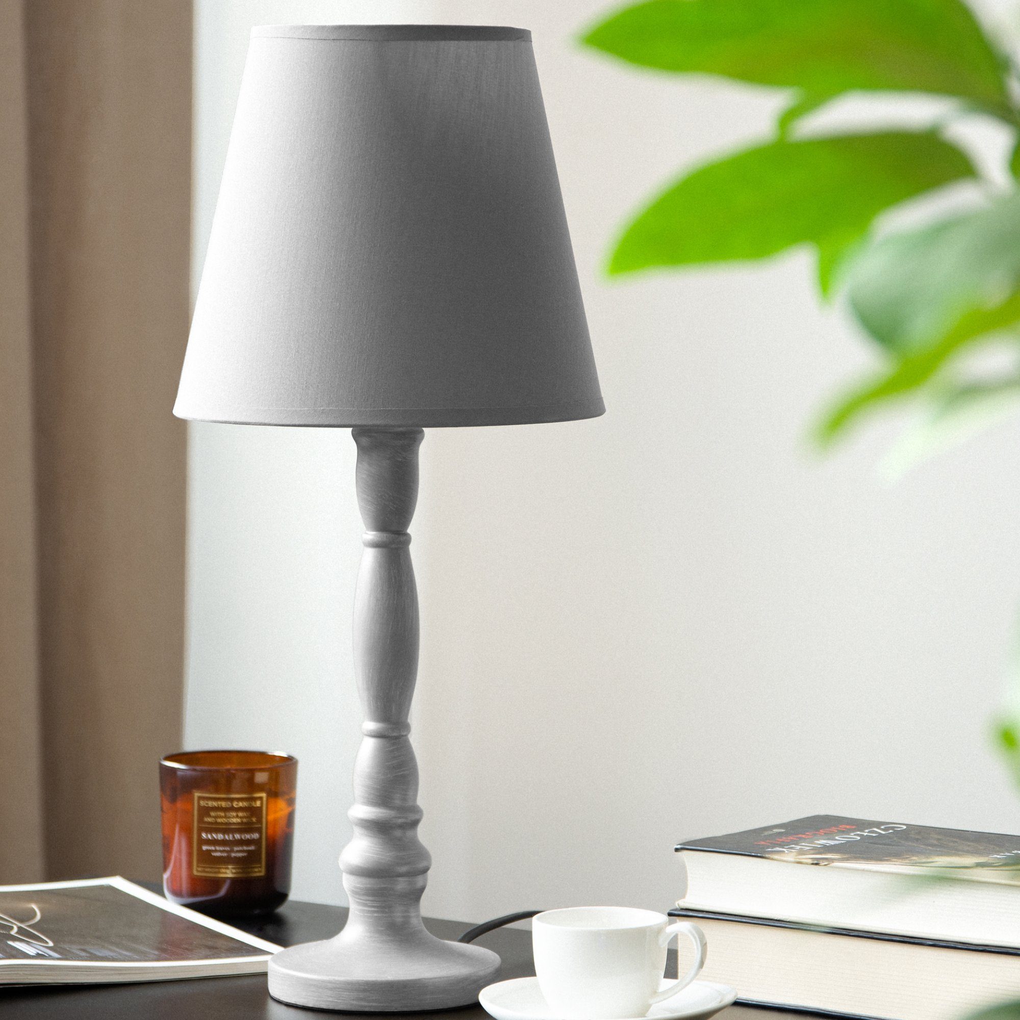 KONSIMO® Tischleuchte GITTA Tischleuchten, ohne Leuchtmittel, günstig online kaufen
