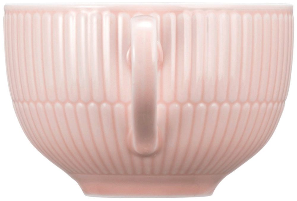 Seltmann Weiden Cappuccinotasse Amina, 1-tlg., Porzellan, Cappucinotasse aus Porzellan mit Relief