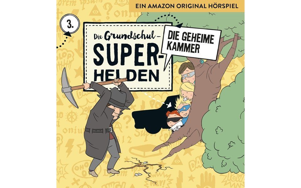 Hörspiel-CD Die Grundschul-Superhelden - Die geheime Kammer, 1 Audio-CD