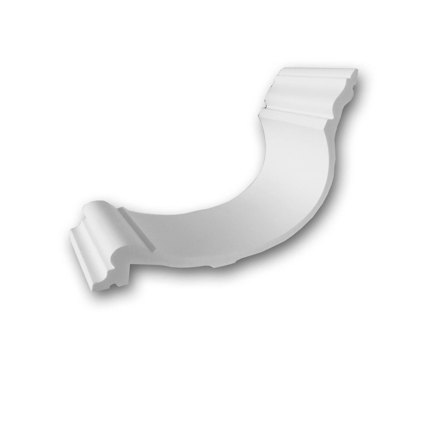 Orac Decor Deckenleiste 1 MUSTERSTÜCK S-C343 10 cm MUSTER der Eckleiste Zierleiste, Purotouch®, 1-St., 1 x MUSTERSTÜCK, 1 MUSTERSTÜCK Eckleiste Stuckleiste ca. 10 cm lang