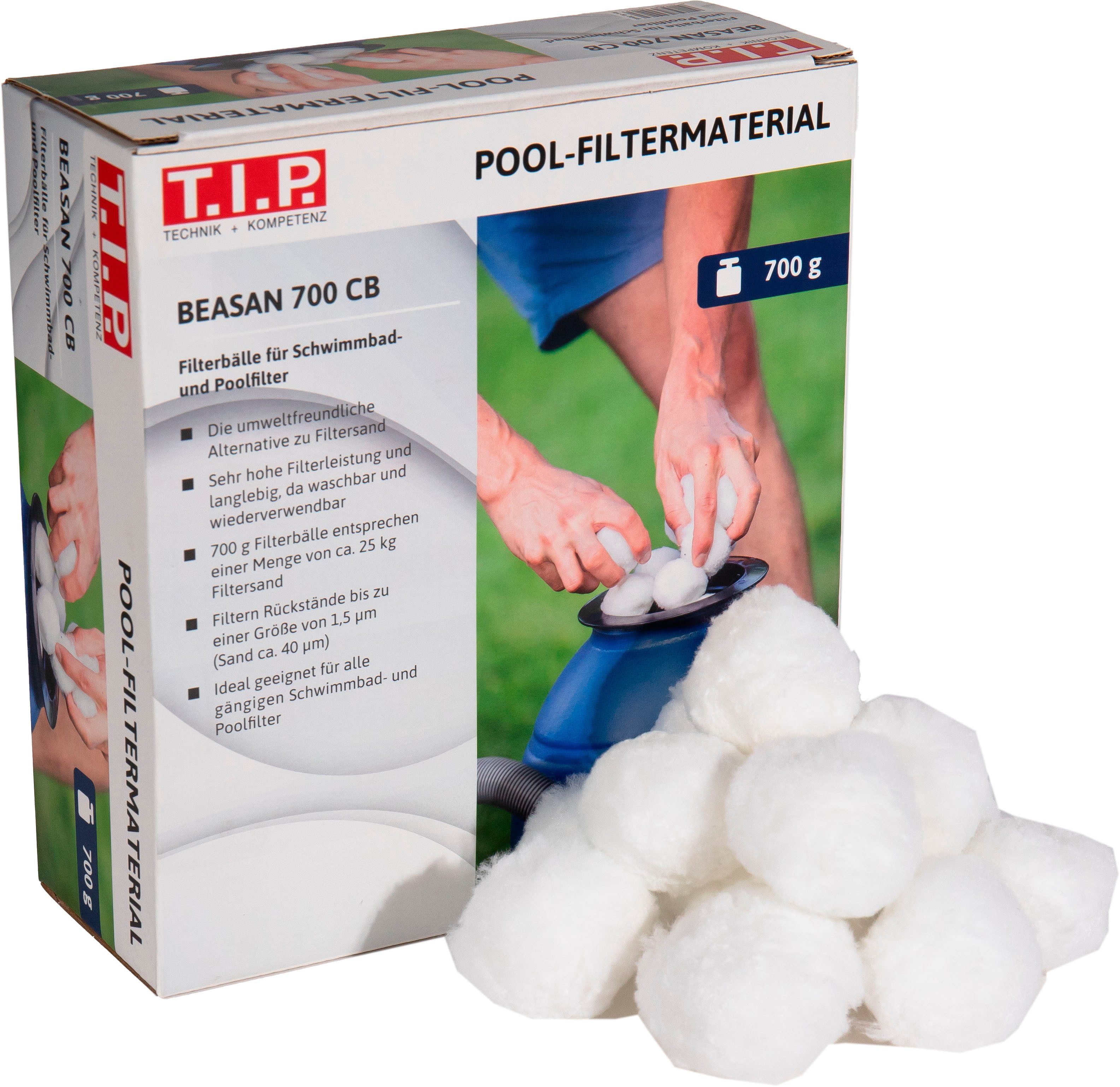 TIP Filterbälle BEASAN 700 CB, für Sandfilteranlage