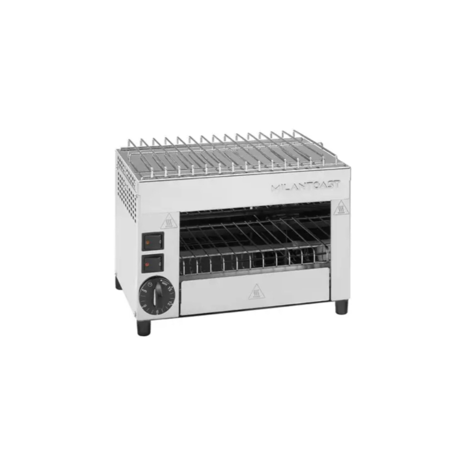 Toaster Milantoast Infrarotgrill/Salamander Toaster, mit 2 Zangen