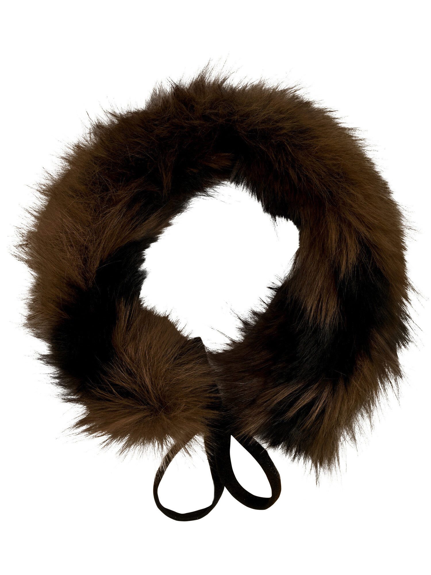 Loevenich Modeschal Loevenich Fake Fur Kragen in Patchwork-Optik
