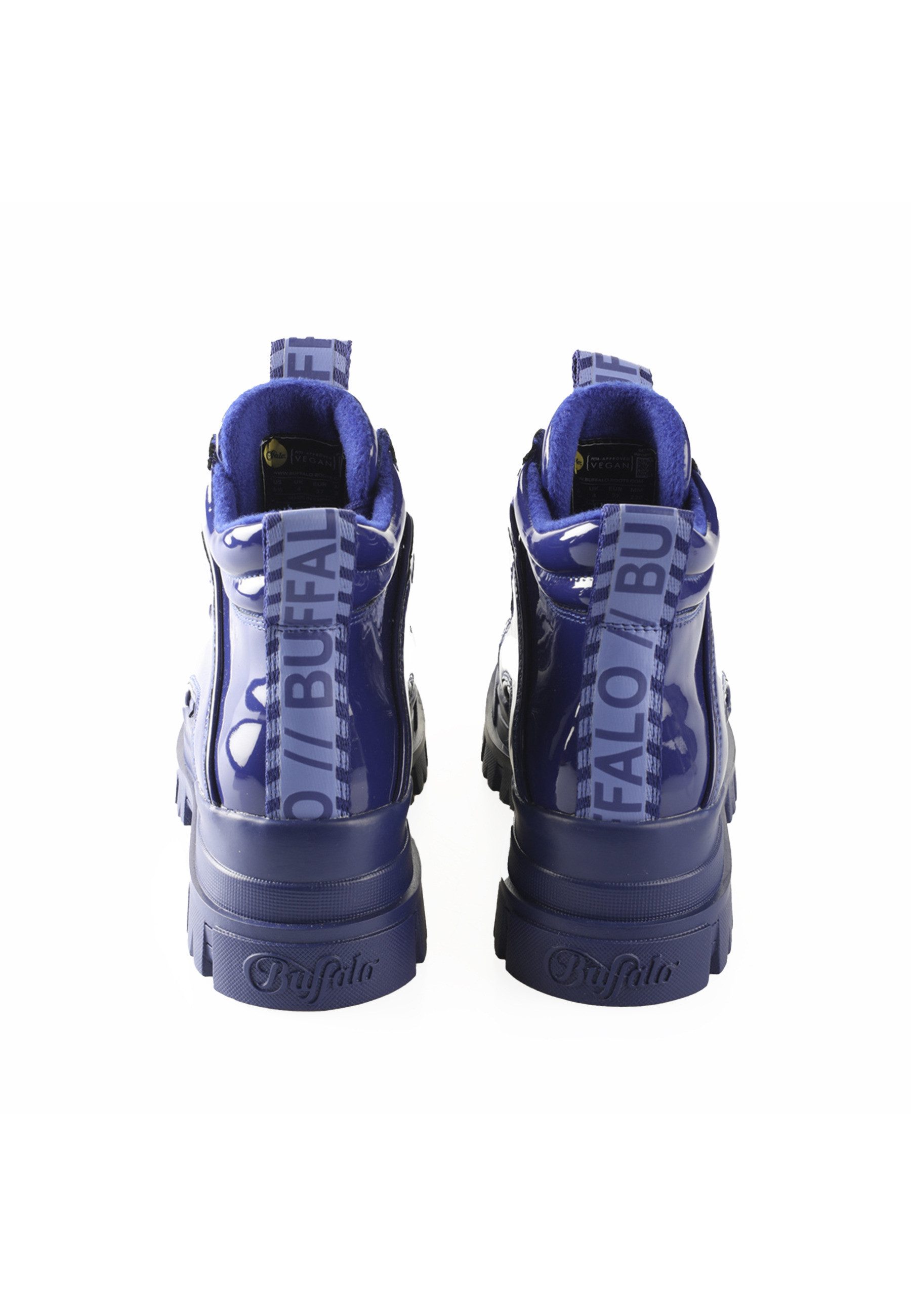 Buffalo Buffalo Aspha NC Mid Vegan Patent Stiefel günstig online kaufen