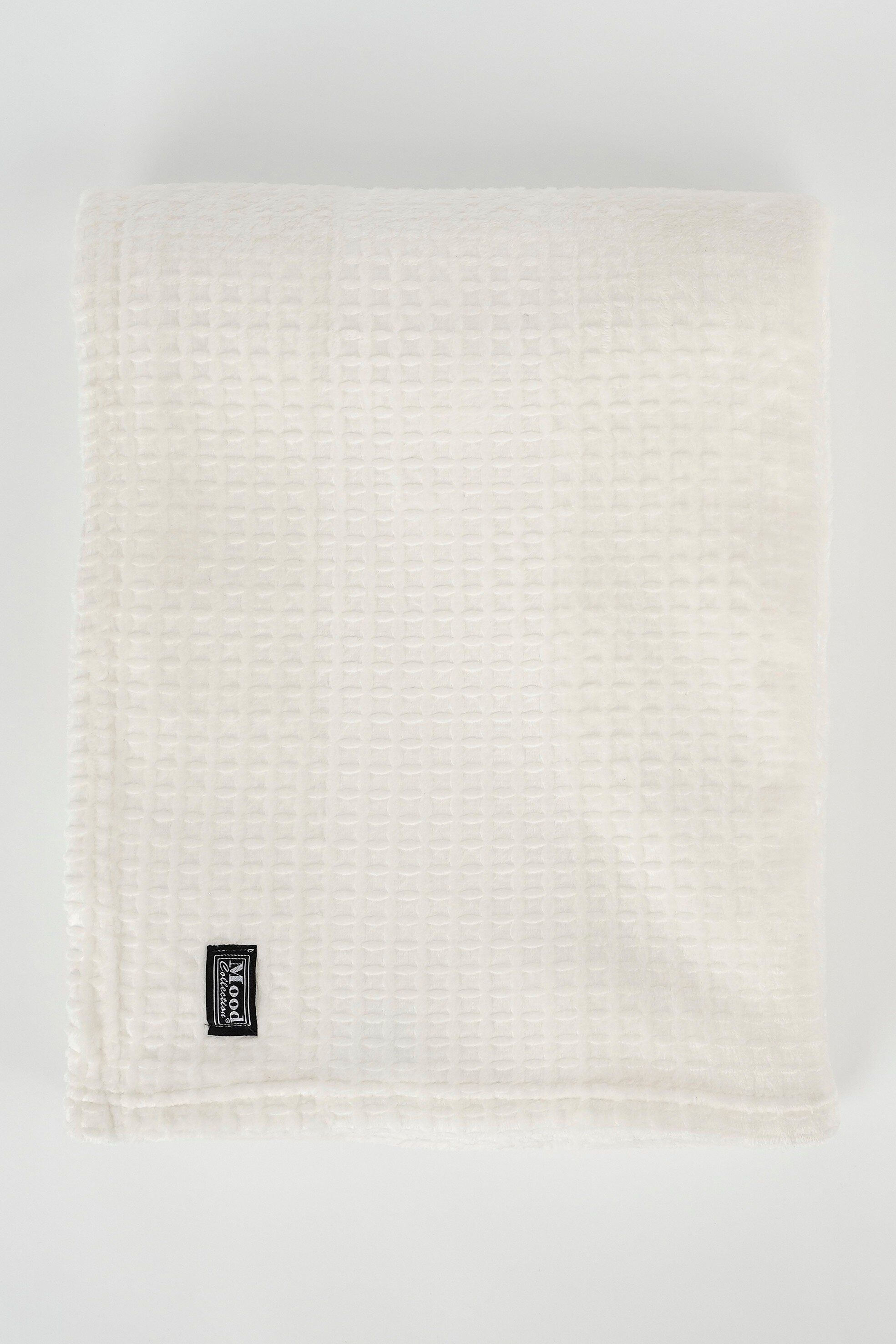 Plaid In the Mood Joanne Reisedecke off white - l180xb130cm, In the Mood