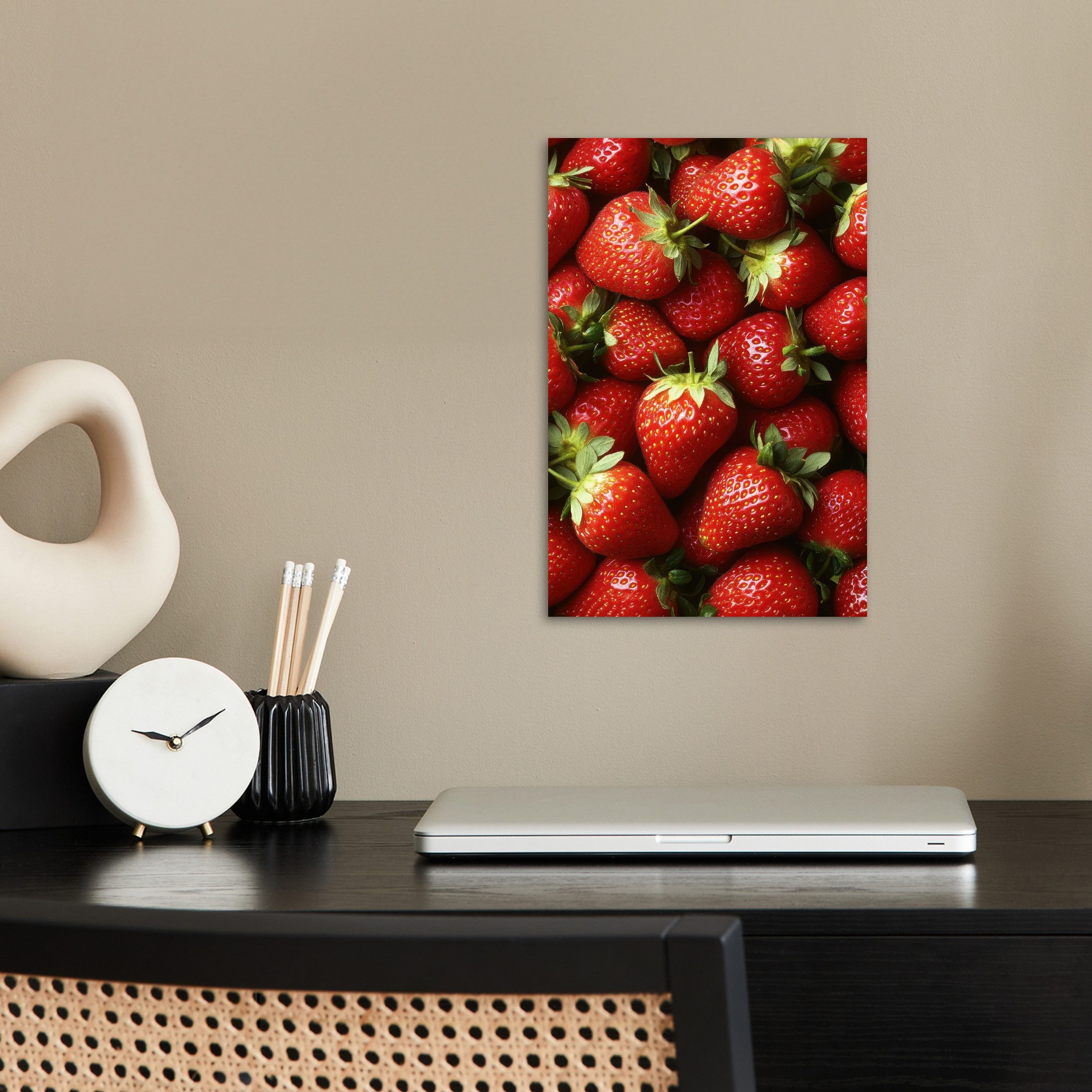 MuchoWow Poster Erdbeere - Obst - günstig online kaufen