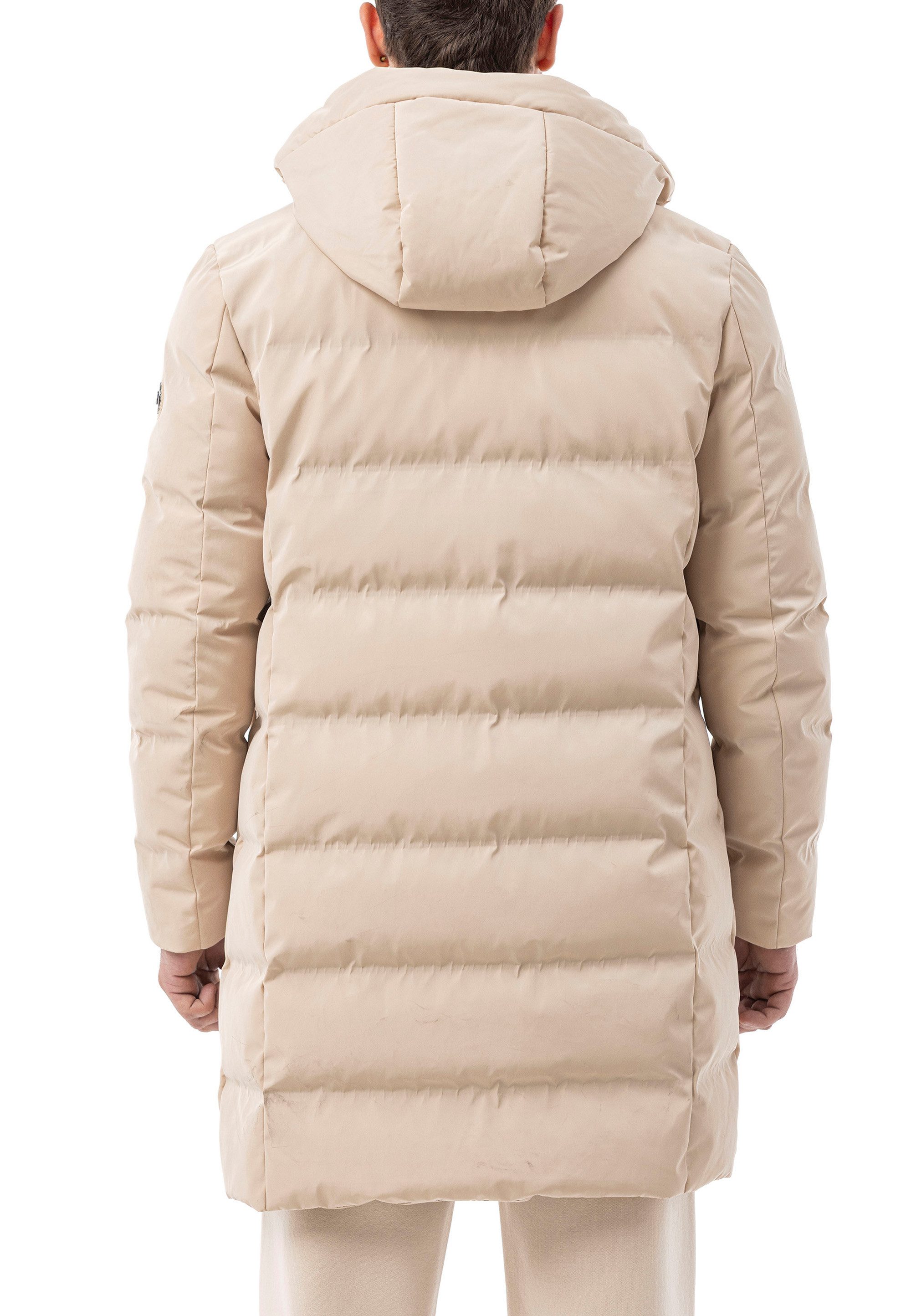 RedBridge Steppmantel mit Kapuze und Reißverschluss Wärmende Winterjacke Wattierte Füllung für zuverlässige Wärme
