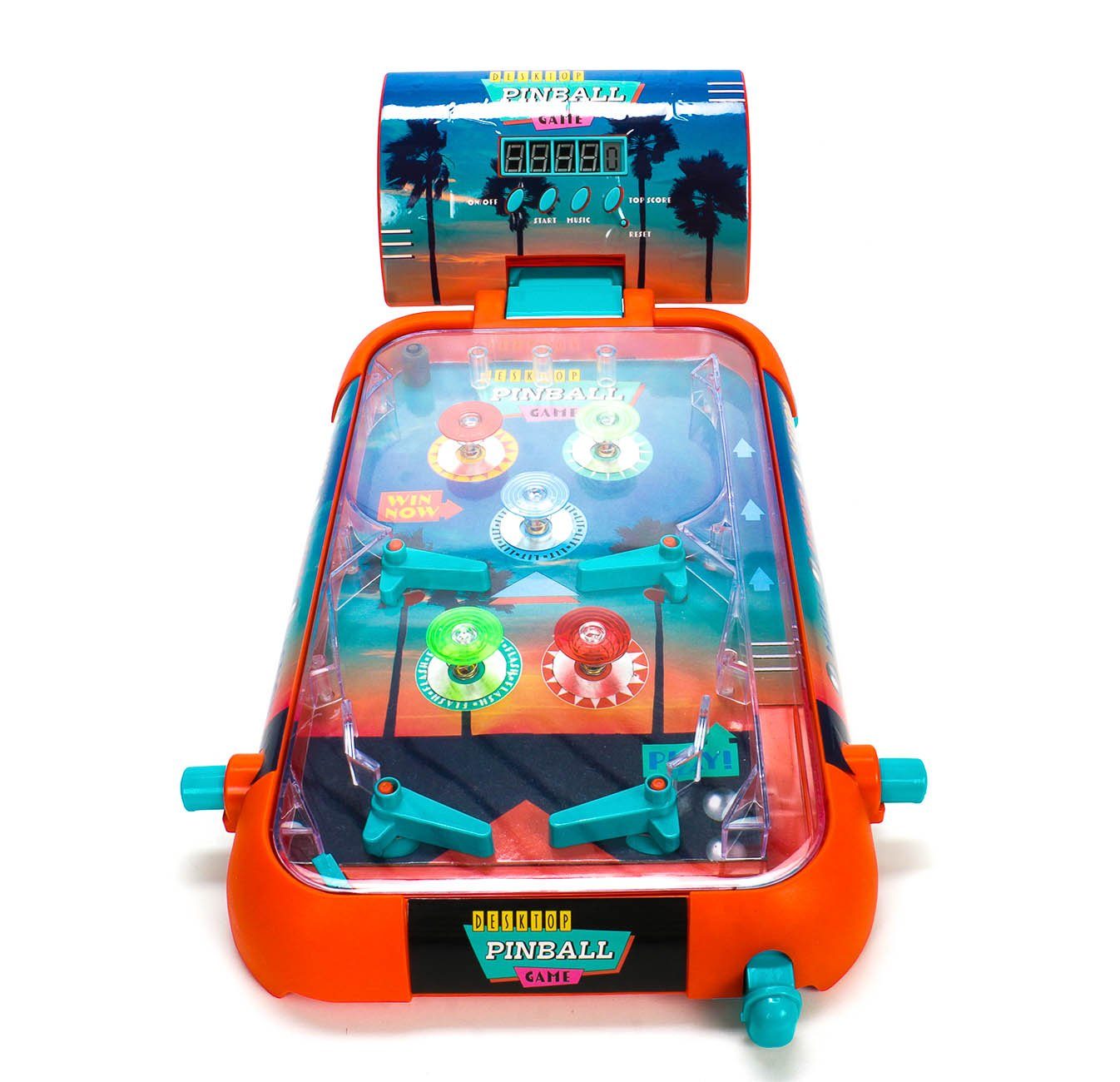 Bubble-Store Spieltisch Elektronischer Flipper, (Licht und Ton-Funktion,  digitale Zähleranzeige), Tischflipper Pinball Flipper Spiel