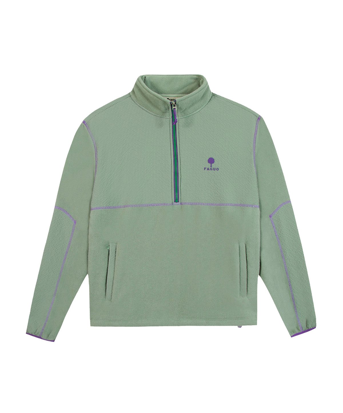 FAGUO Sweater Lioran (kein Set) mit wasserabweisenden Ripstop-Einsätzen