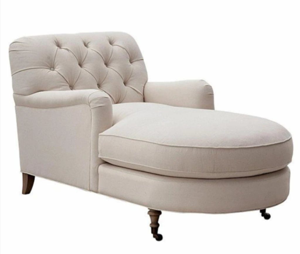 Wohnzimmer Modern, Möbel Beige Made JVmoebel Chaiselongue Europe Chesterfield Chaiselongue Liege in