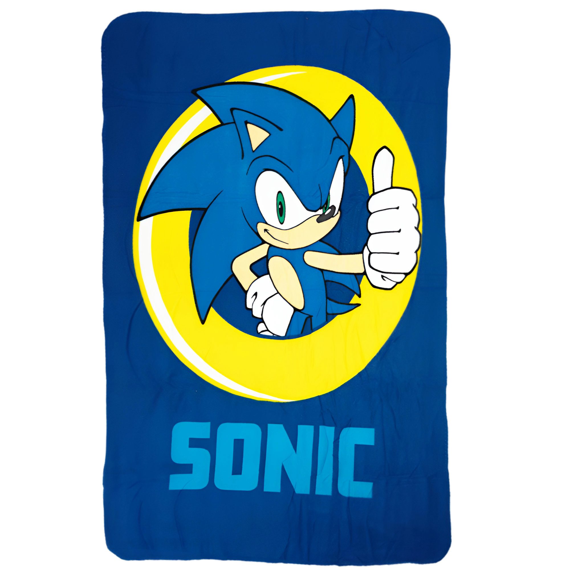 Wohndecke Sonic Prime Kinder Fleece Wohndecke warme Kuscheldecke 100x140 cm, Sonic The Hedgehog