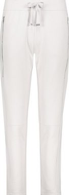 Monari Stoffhose Jersey Hose mit Rippenstruktur