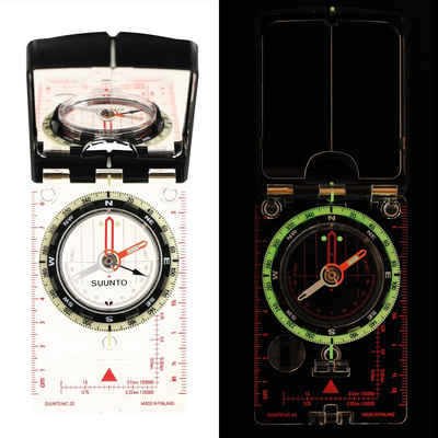 Suunto Kompass »MC-2 360 G/D/L Kartenkompass Wander«, Peil Spiegel Kompass Taschenkompass