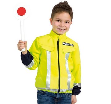 Fries Kostüm Polizei Neon Jacke für Kinder - Zum Spielen und Verkleiden