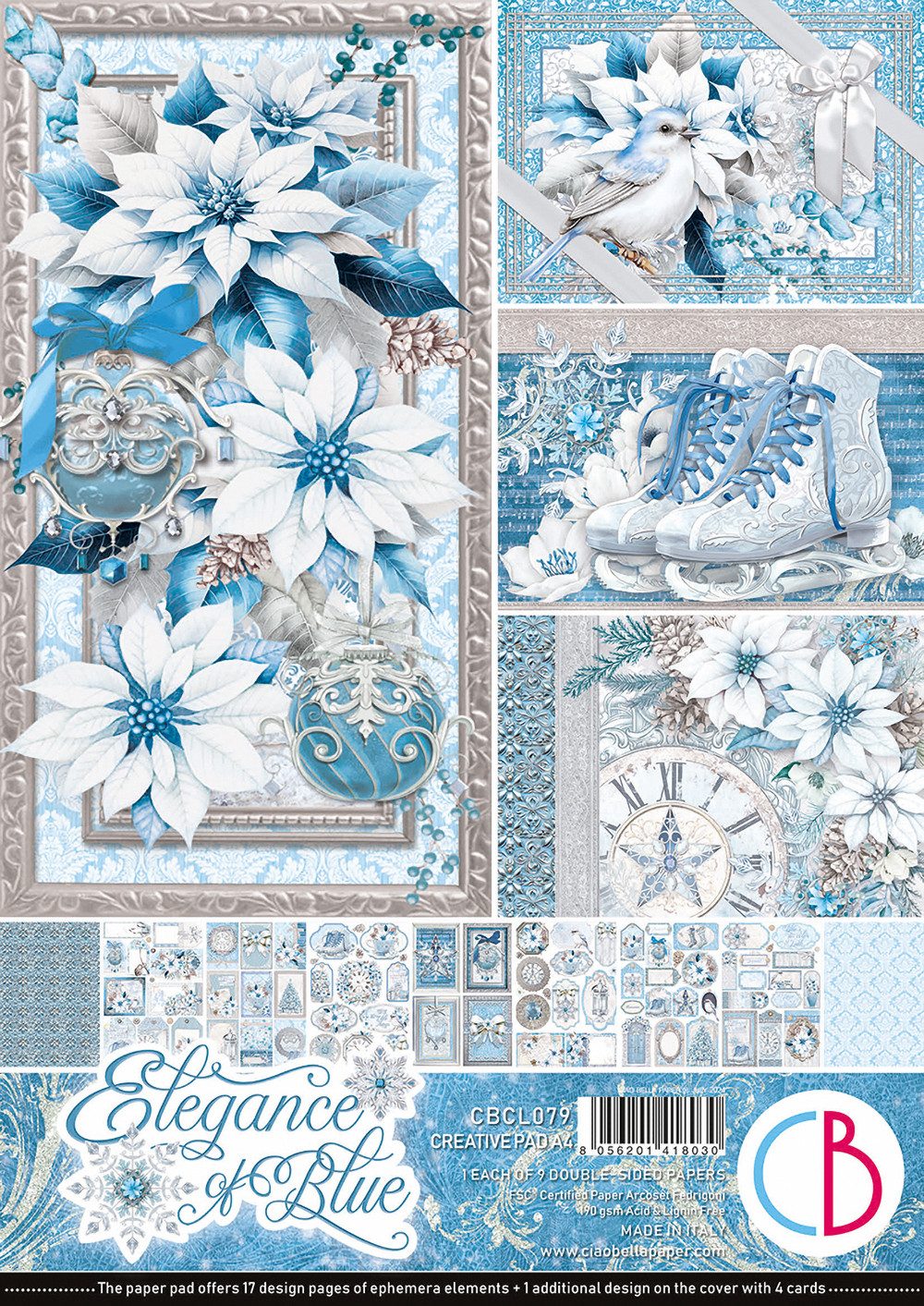Motivpapier Elegnace of Blue