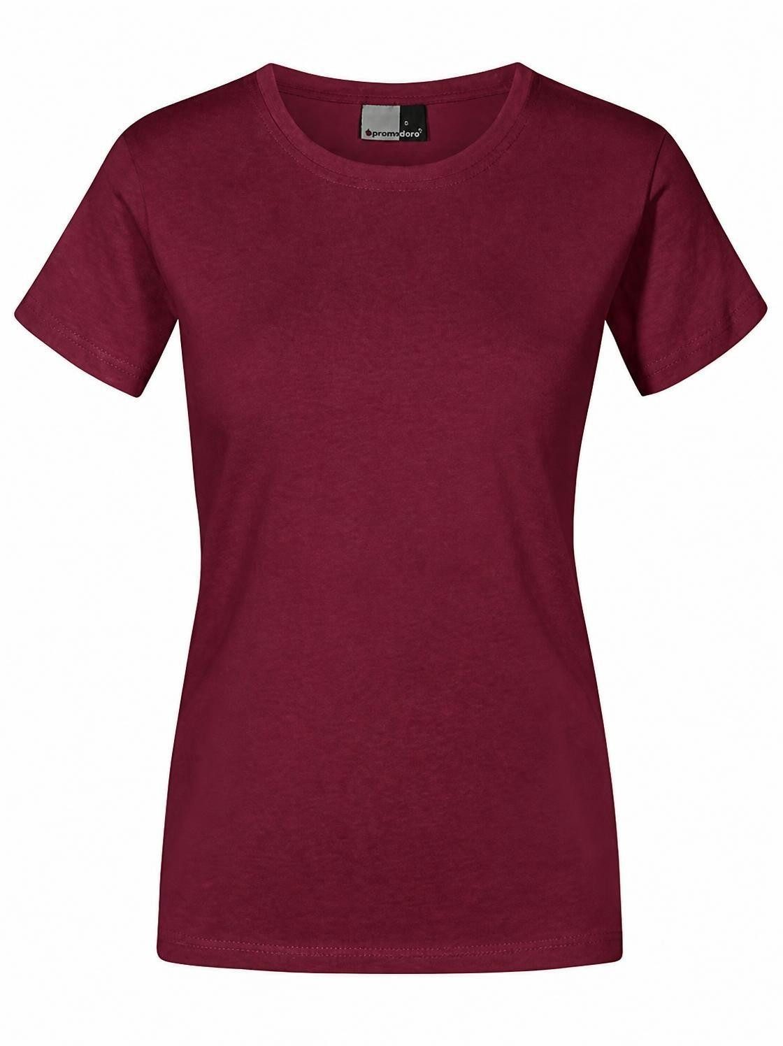 Promodoro Rundhalsshirt Women´s Premium Damen T-Shirt
